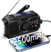 Radio a Batterie per Emergenze - Radio a Innesco - Radio di Emergenza - Radio Solare a Innesco