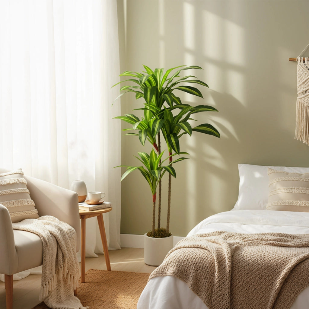 Pianta Artificiale Dracena ¨C Xylo ¨C Verde PEVA 60x40x120 cm