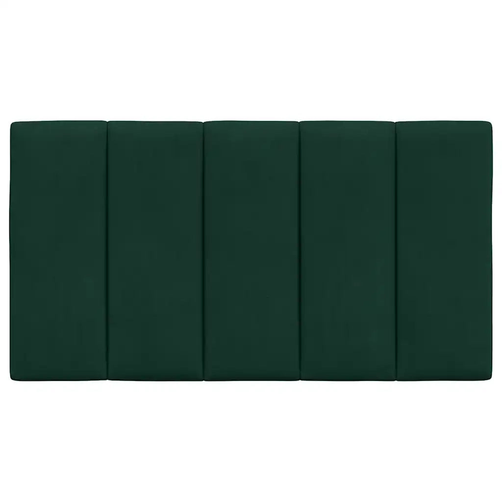 Cuscino Testiera Hanko Verde Scuro 80 cm in Velluto 374646