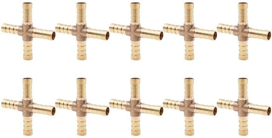 Connettori a sfera 10 pezzi - Ottone - Connettori a sfera - Adeguatezza - 8 mm - Corrosione resistente - Connettori a sfera
