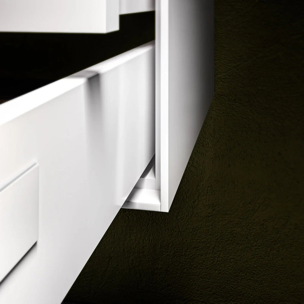 Composizione vasca DX 4 pezzi IGEA bianco opaco