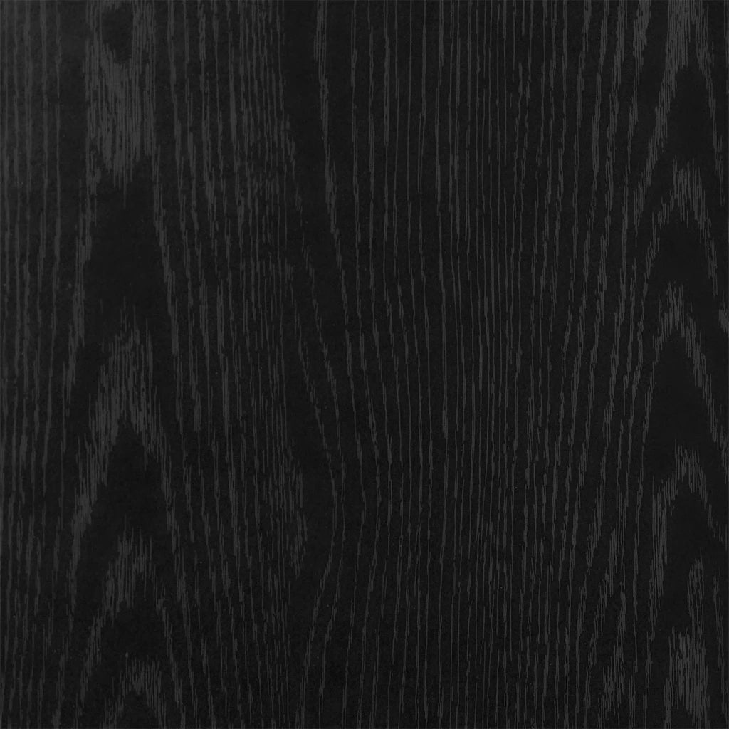 Set di mobili per il bagno 3 pcs Rovere Nero Legno multistrato 3332510