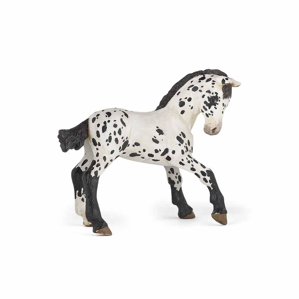 Papo - Black appaloosa foal