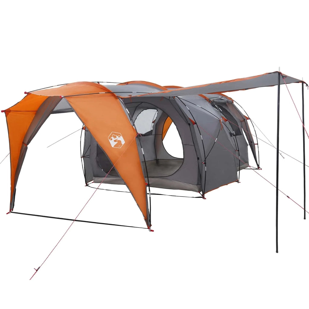 Tenda a tunnel Grigio e arancione 562 x 265 x 216 cm