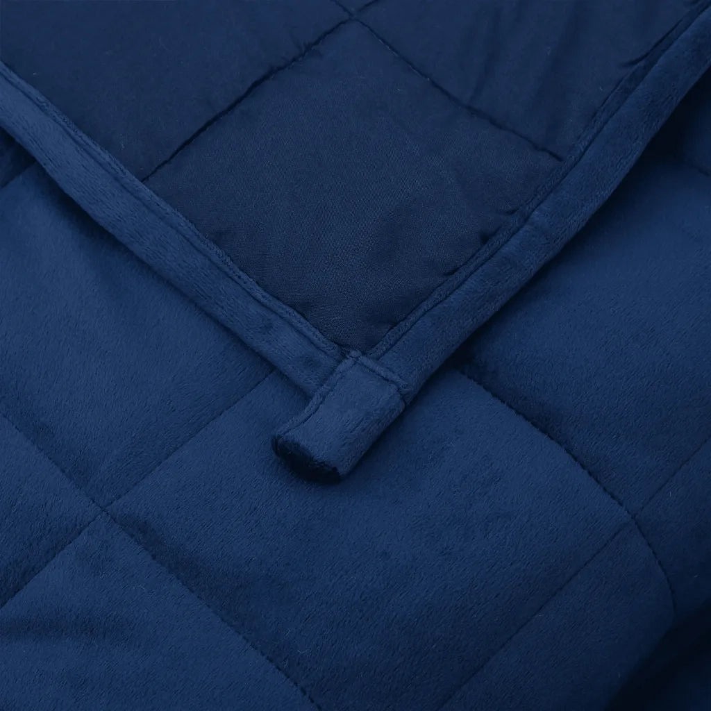 Coperta Ponderata Blu 220x230 cm 11 kg Tessuto
