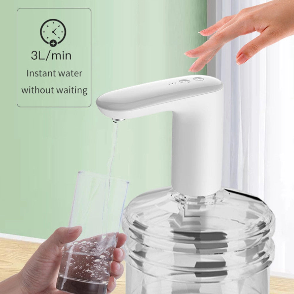 Trade Shop - Dispenser Erogatore D'acqua Rubinetto Elettrico Automatico Boccioni Ricaricabile -