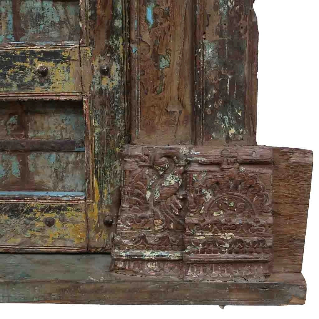 Porta in legno marrone 164x34x220h cm
