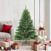 Albero di Natale Artificiale con Rami Pieghevoli Verde 150 cm 42019312