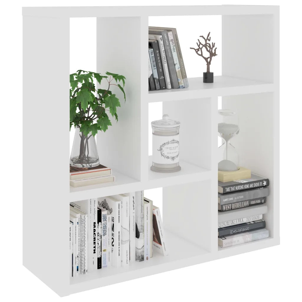 Scaffale a parete | Ripiano a parete | Mensola a parete Bianco 45,1x16x45,1 cm in Legno Multistrato