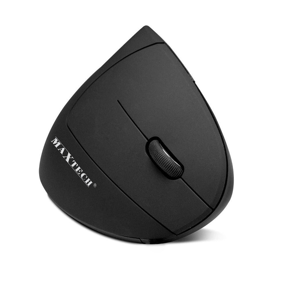 Trade Shop - Mouse Verticale Ergonomico Ottico Wireless Senza Fili Pc Notebook Maxtech M-z016 -