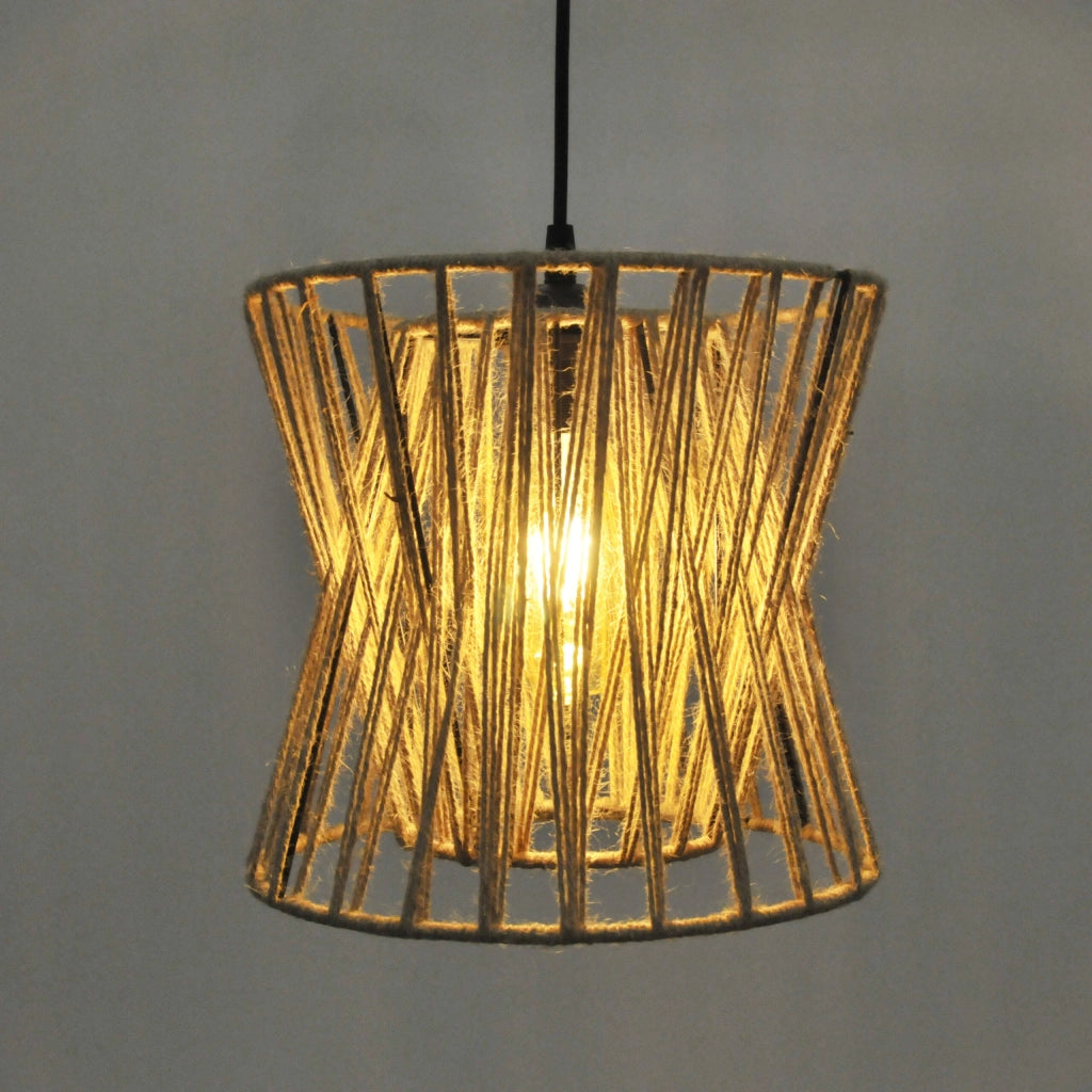 Lampada a sospensione boho VARBERG Polux E27 120cm