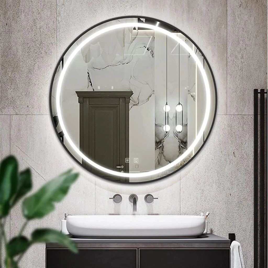 Specchio Led 90cm Mmj Black