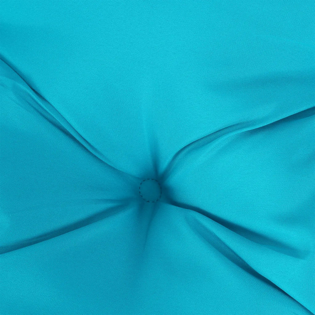 Cuscini per Sedia 6 pz | Cuscini per sedie Turchese 50x50x7 cm Tessuto Oxford