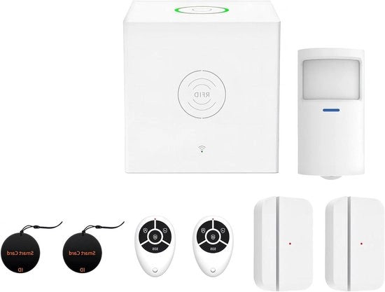 Sistema di Allarme per Finestre e Porte - Alarme Antisfalcio per Sicurezza Domestica - Set a 8 pezzi.