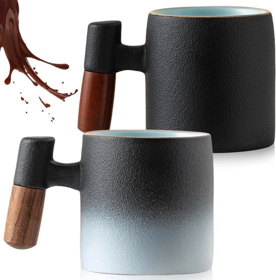 Set di 2 cialde per espresso premium con manico da 70 ml
