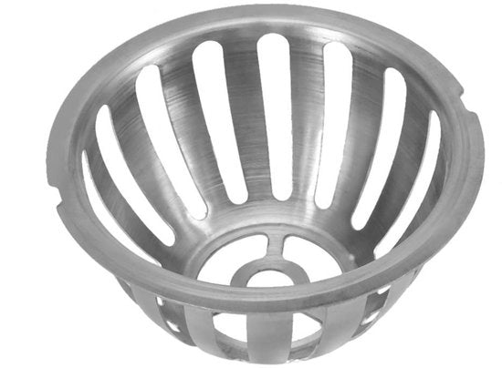Filtro a sifone 100 mm - Filtro per drenaggio - Fermo drenaggio - Filtro a culla - Filtro a sifone per l'acqua di rubinetto - In acciaio inossidabile - 2 pezzi