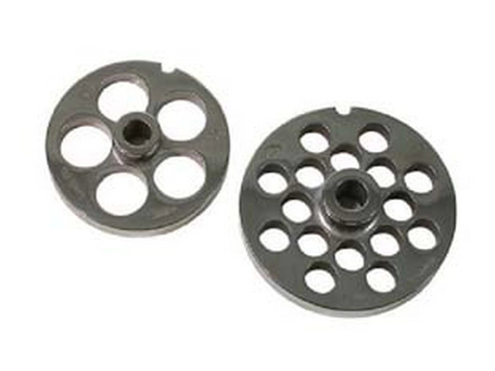 1blister piastre in acciaio temprato per tritacarne elettrici  - n?12 foro mm.8 cod:ferx.fer187022.stock