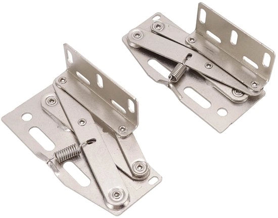 Scharnier 2 Set - 45 Gradi - Verniciato - Compattissimo e Solido