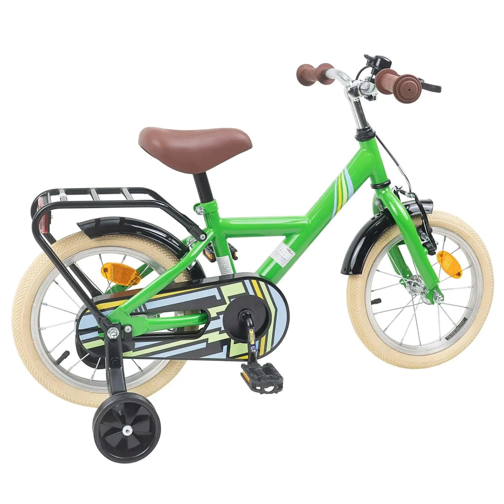 Bicicletta per Bambini | Bici per bambini 16 Pollici per bambini di 4-6 anni Verde