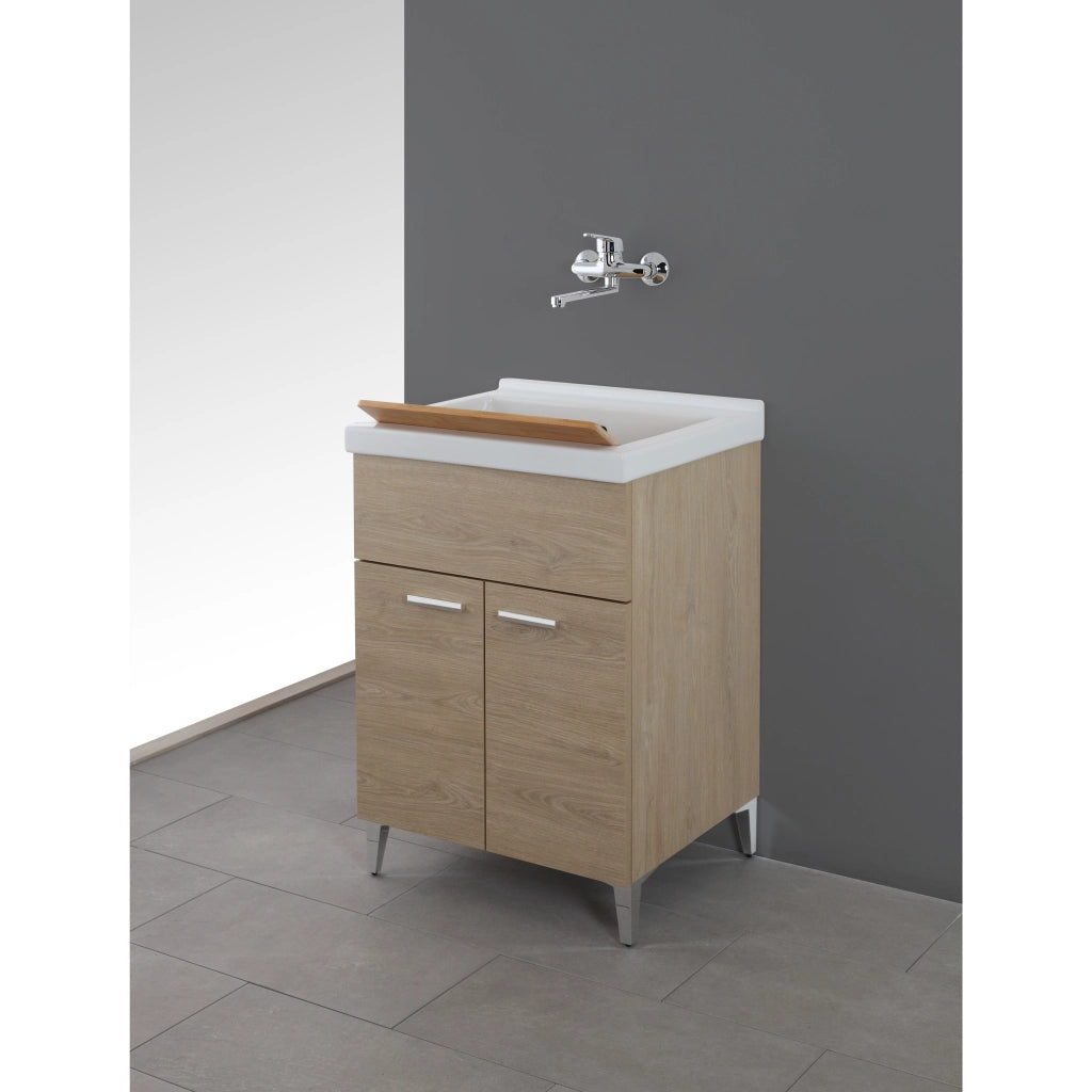 LAVATOIO STELLA 60X50XH82CM ROVERE DOLOMITE.