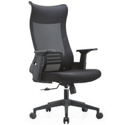 Sedia da ufficio LEOS (nera)