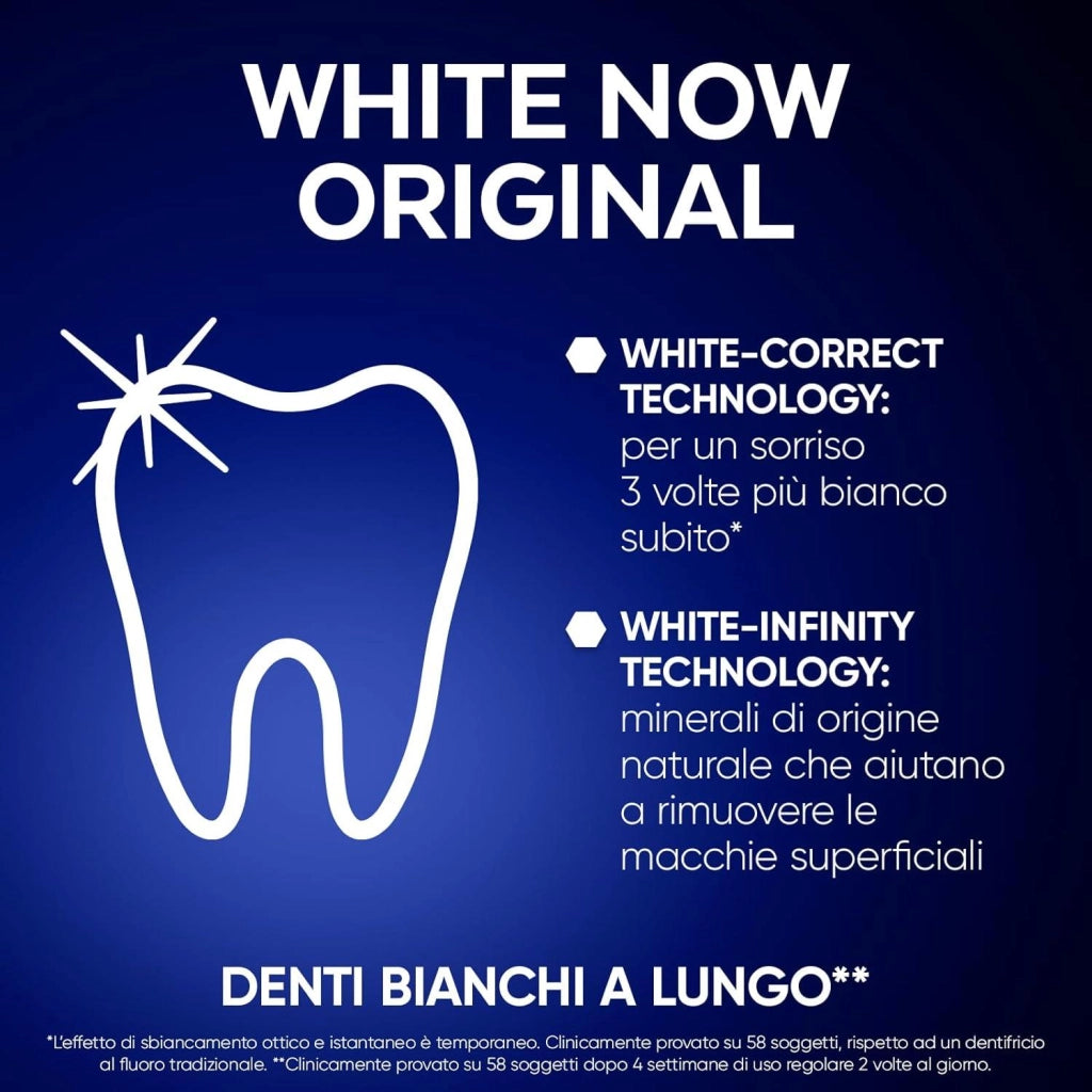 MENTADENT DENTIFRICIO 75 ML WHITE NOW ORIGINAL