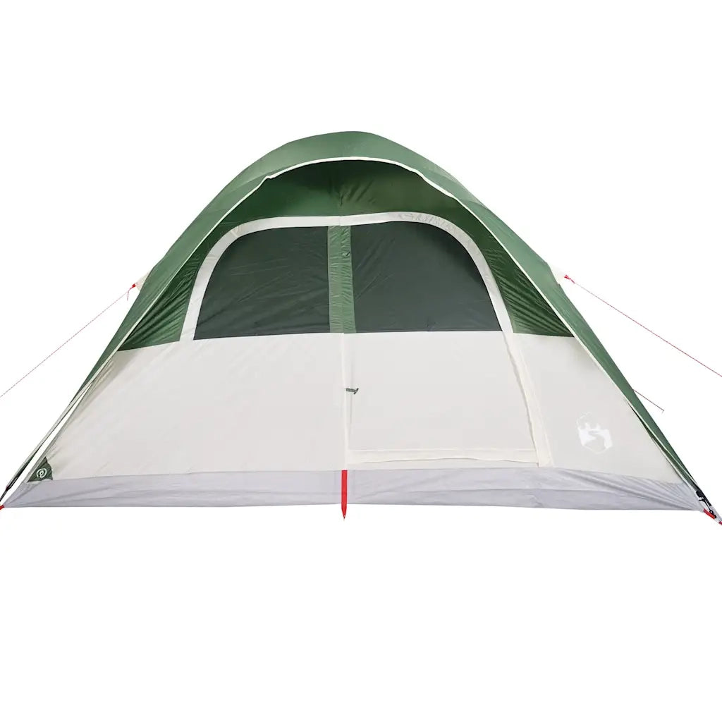 Tenda da Campeggio a Cupola per 6 Persone-Tenda per Escursionismo Verde Impermeabile 438942