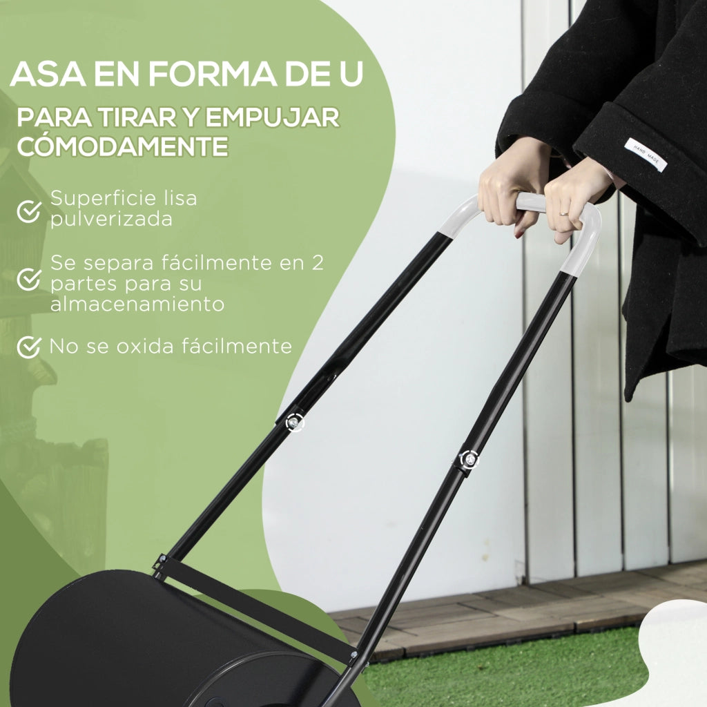 Rullo per Giardino ¨C Minimal ¨C 50x32 cm Acciaio