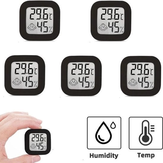 Termometri digitali per interni, umidificatori e termometri LCD