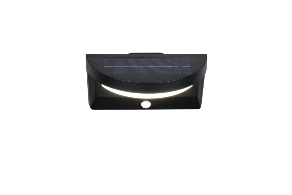 Applique da esterno LED solare 8W nero IP44 MORO RL