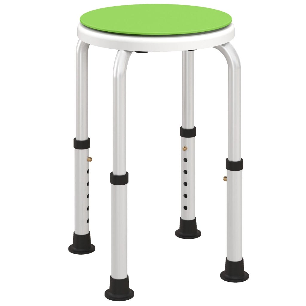 Sgabello da doccia regolabile ¨C zephmum ¨C Alluminio 360¡ã
