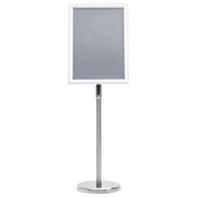Supporti per poster 2 pz Argento 45 x 32,7 x 108 cm Alluminio CFW4365748