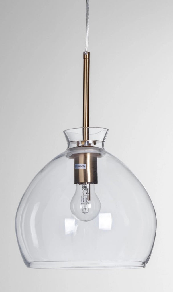 Lampadario 1 luce D.25x160h metallo