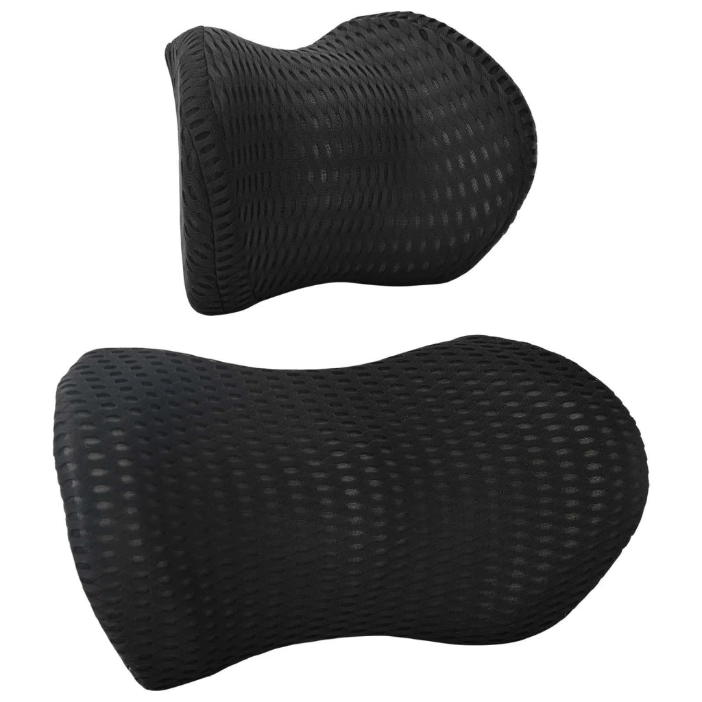 Cuscino cervicale, Cuscino lombare Nero Schiuma Memory CFW5840919