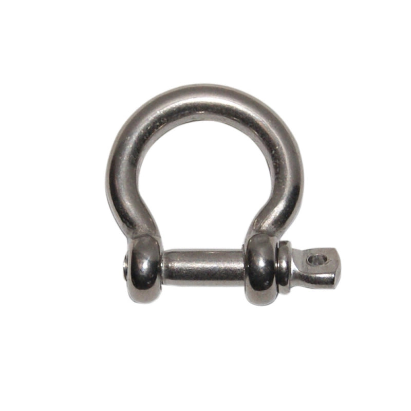 GRILLO INOX A CETRA Ø MM.4 AISI 316 S.S. BOW SHACKLES Ø MM.19