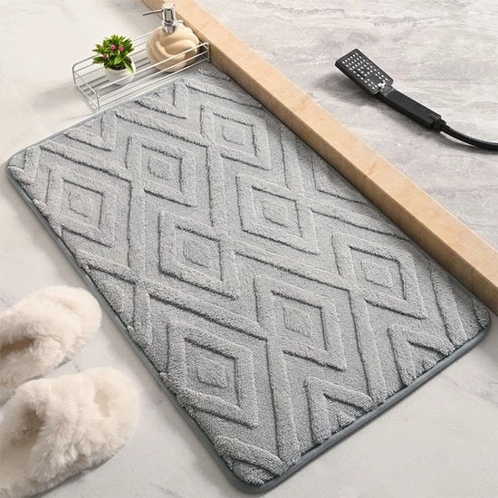 Mat di ingresso per camera da letto con gejacquard, antiscivolo e spessore aumentato