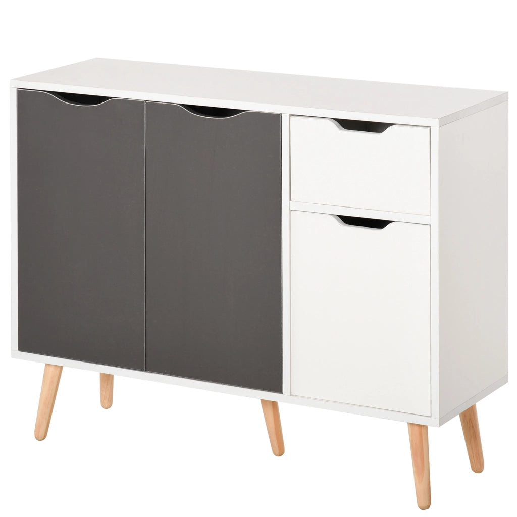 Armadio ¨C Minimal ¨C 90x30x72 Bianco Grigio