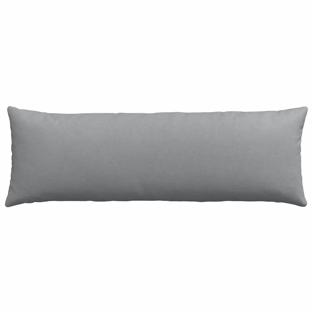 Cuscini da Divano 2 pz | Cuscini per sedie Grigio chiaro 120 x 40 cm Tessuto
