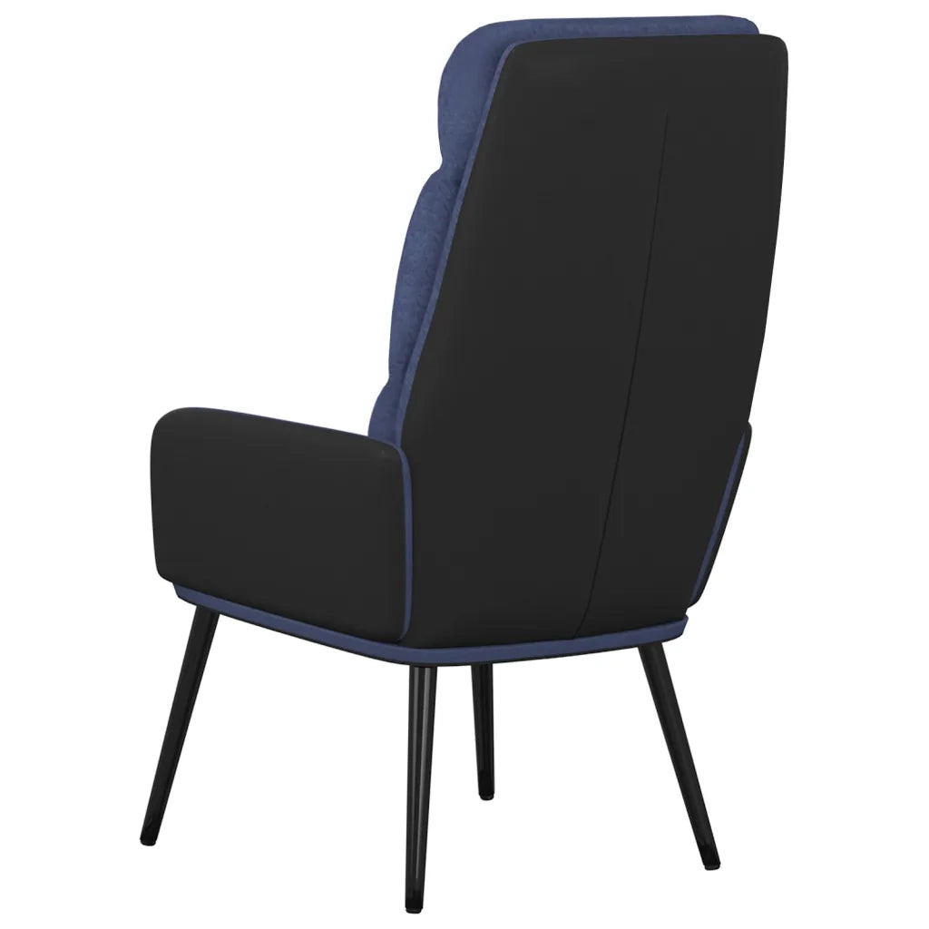Sedia Relax Blu in Tessuto 341123