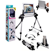 Trade Shop - Stand Supporto Multiuso Regolabile Tavolo Letto Scrivania Ipad Tablet Andorid Pc -