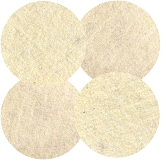 Pads di lana di pecora - super soffici - set da 4 - 30 cm