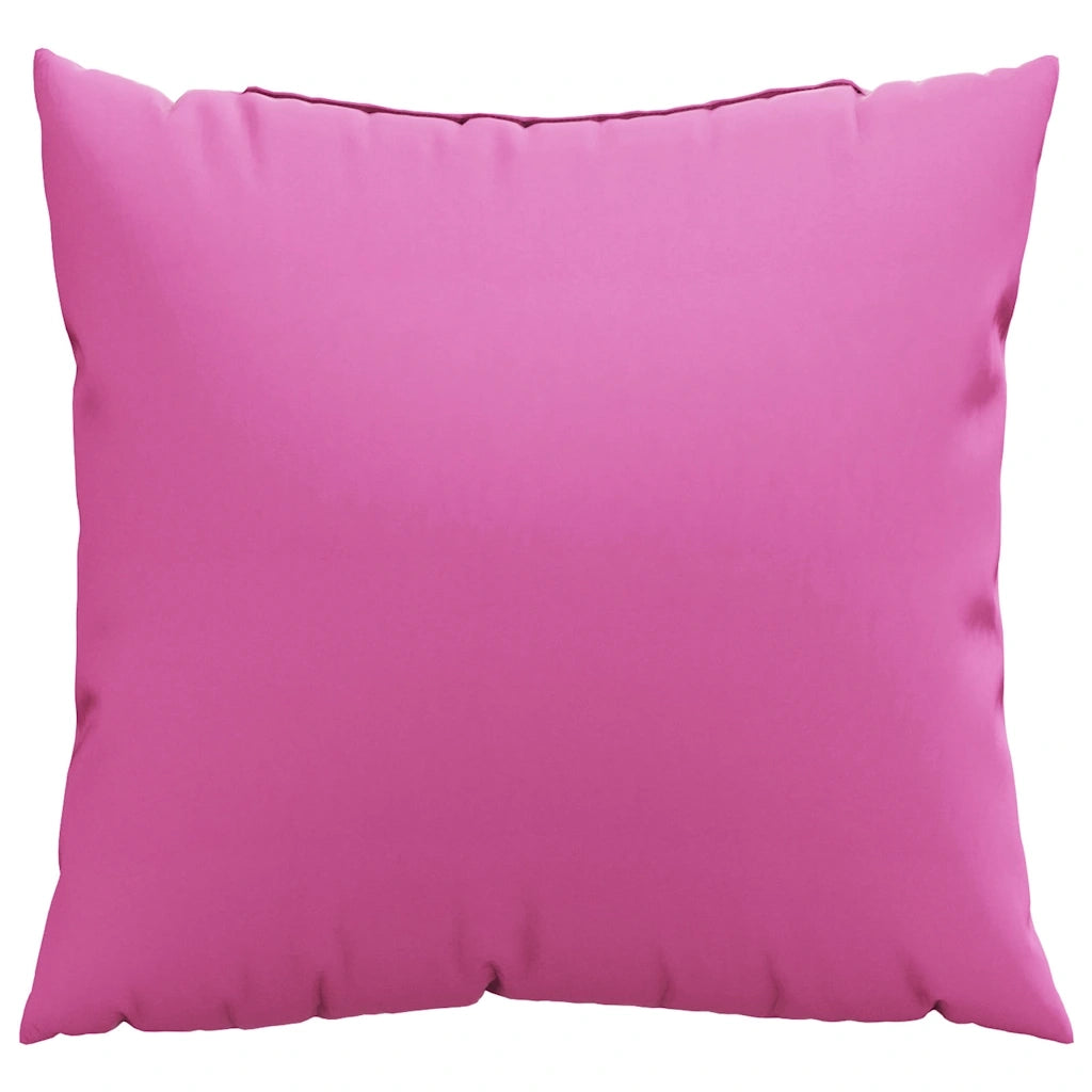 Cuscini Scatter 4 pcs Rosa 60 x 60 cm Tessuto in Poliestere 360423