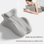 Set di cuscini per letto con posizioni multiple, cuscino multifunzionale per la testa