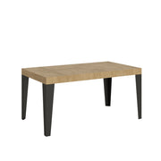 Tavolo Allungabile 160-244x80x77 cm Flame Quercia Natura