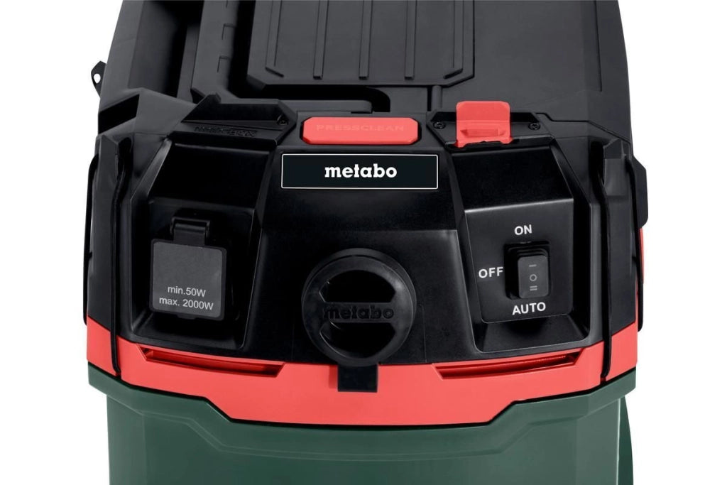 Metabo ASA 30 L PC Aspirapolvere a cilindro Secco e bagnato 30 L 1200 W 78 dB colore Nero Verde Rosso
