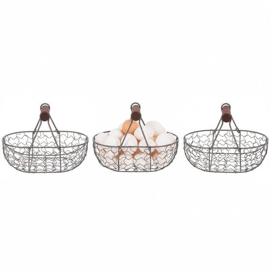 Eseguimento con Maniglia in Legno - Maniglia per Cavi/Eseguimento - Costruzione Robusta in Acciaio - Disegno Rustico - Finitura Stilistica in Nero - Portatile e Facile da Trasportare - Borsa di Ripostiglio