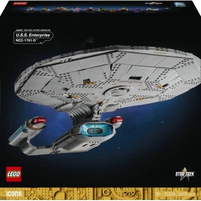 Lego icons star trek u s s legos lego s enterprise ncc-1701-d ncc1701d (10356) - 171275