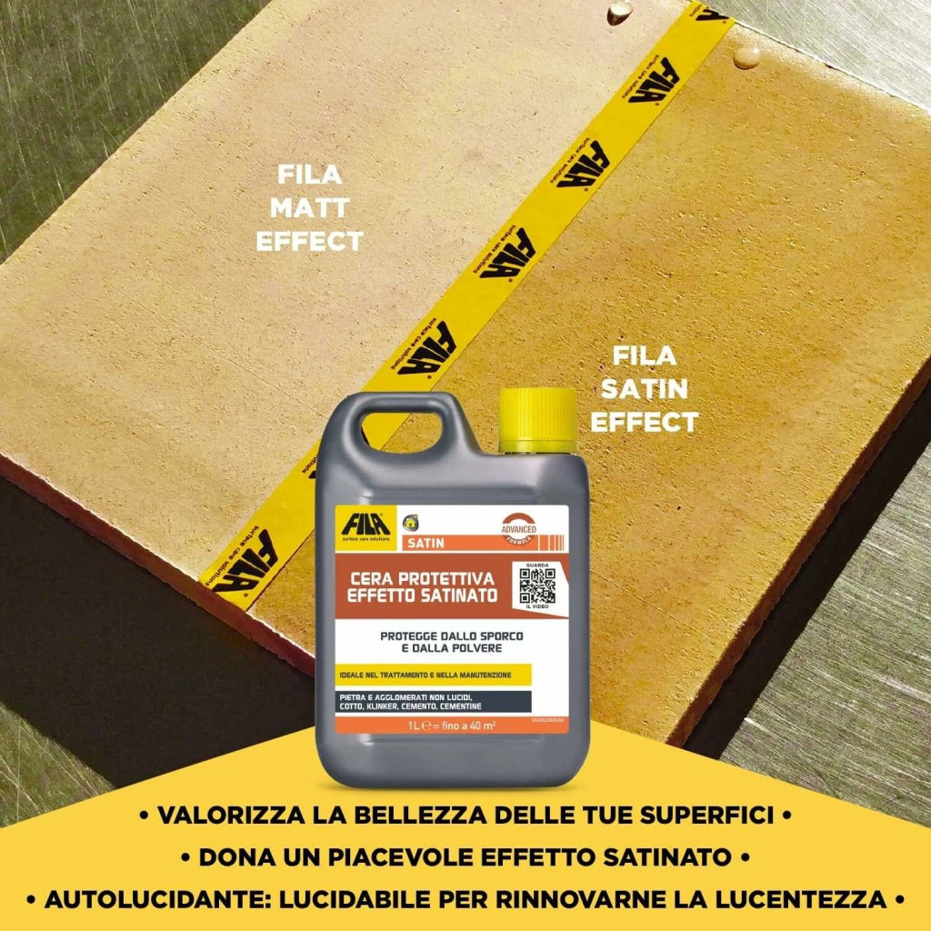 Fila Satin Lt.5 Cera Protettiva Ad Effetto Satinato