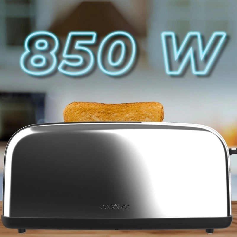 CECOTEC 04816 - Tostapane Toastin' time 850 Inox Long
