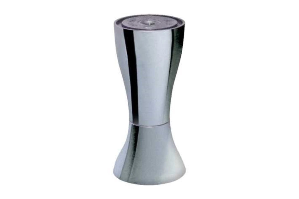 Piedino In Plastica Regolabile Serie Evolution H120Mm Cromo - Masidef